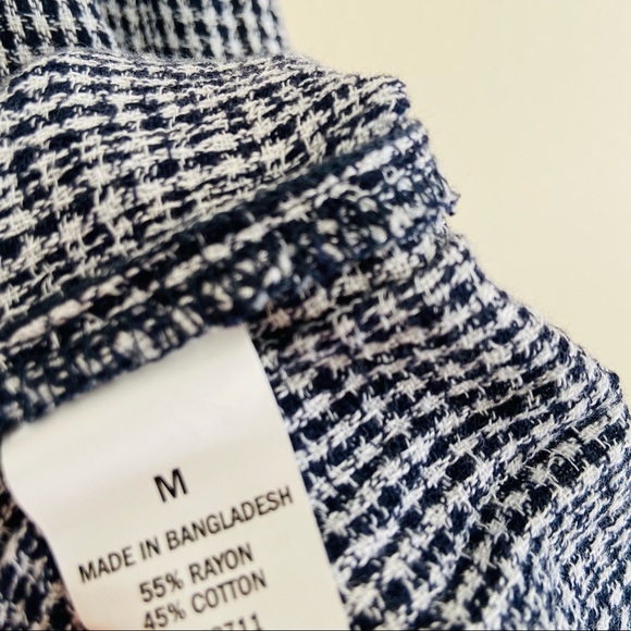 Falls creek gingham plaid sleeveless top blouse - Picture 5 of 7